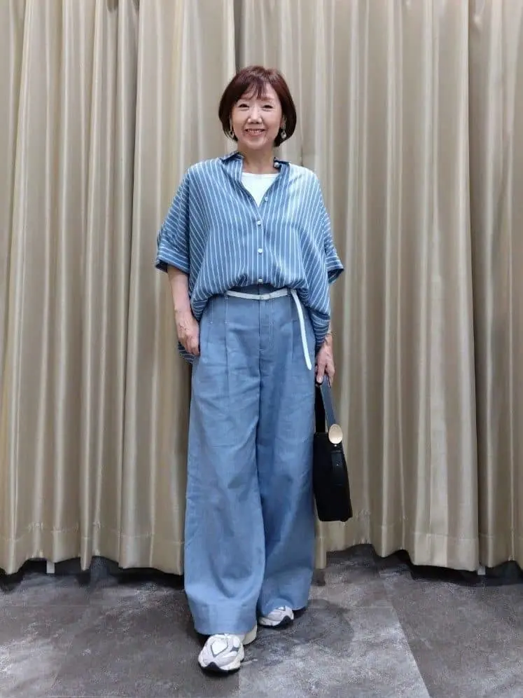 自由区 鶴田 コーディネート画像