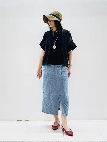 自由区 スタッフ コーディネート画像