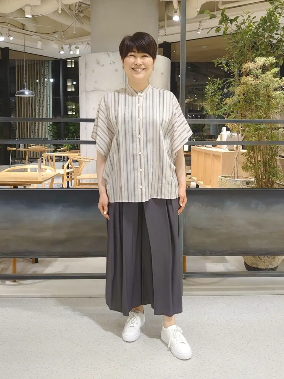 自由区 田中 コーディネート画像