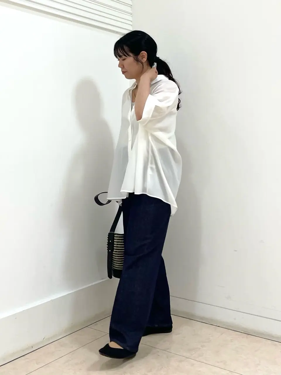 自由区 misato コーディネート画像