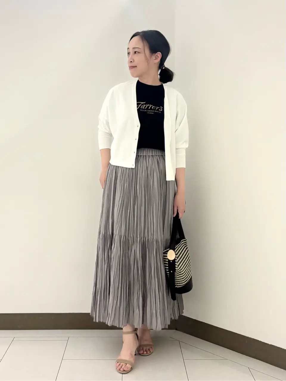 自由区 南 コーディネート画像