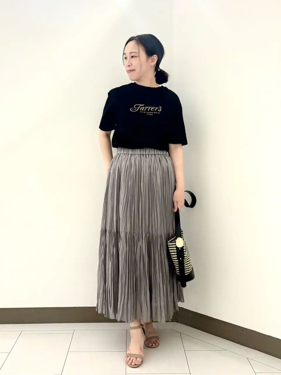 自由区 南 コーディネート画像