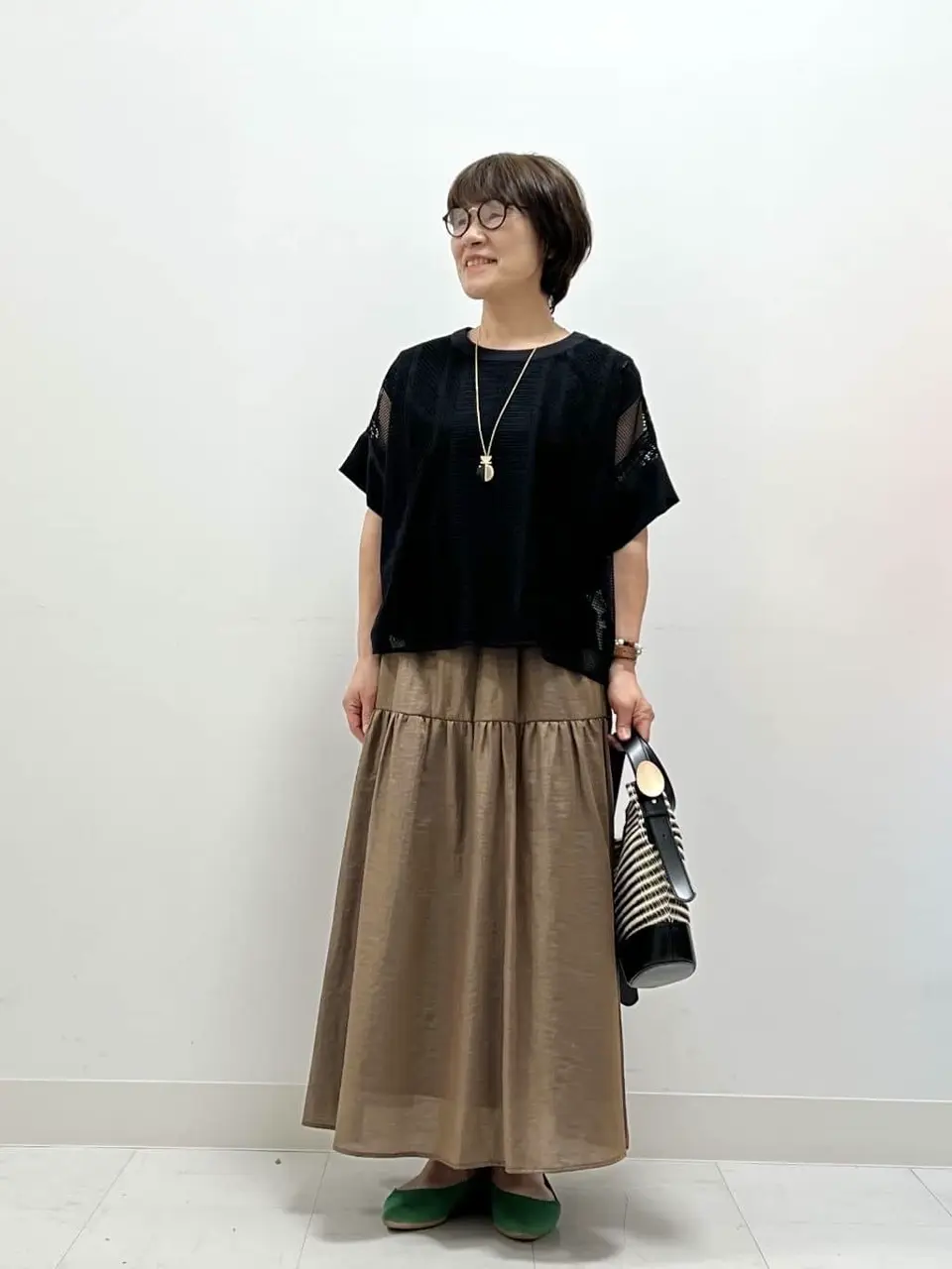 自由区 スタッフ コーディネート画像