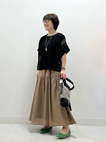 自由区 スタッフ コーディネート画像