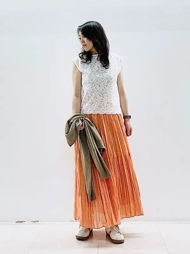 自由区 スタッフ コーディネート画像