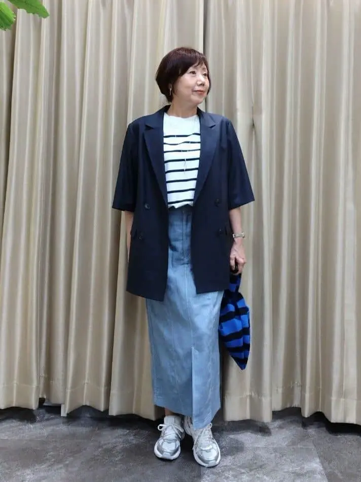 自由区 鶴田 コーディネート画像