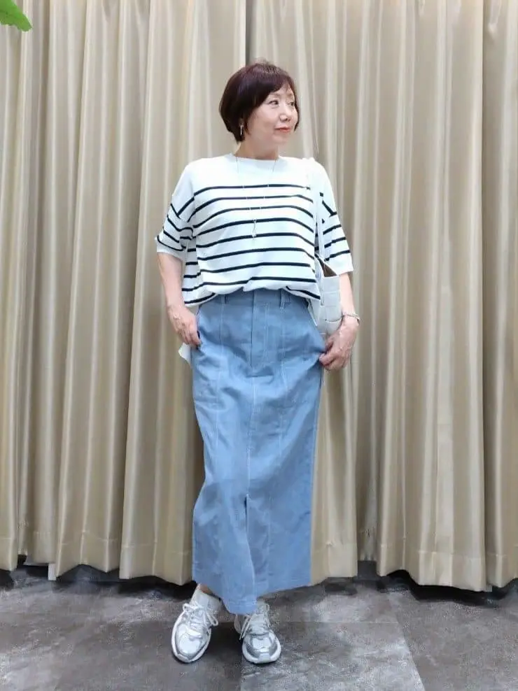 自由区 鶴田 コーディネート画像