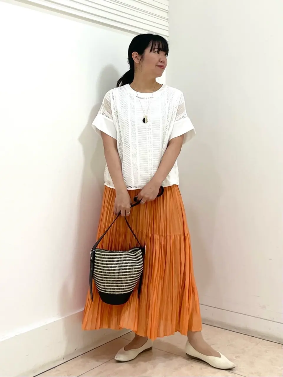 自由区 misato コーディネート画像