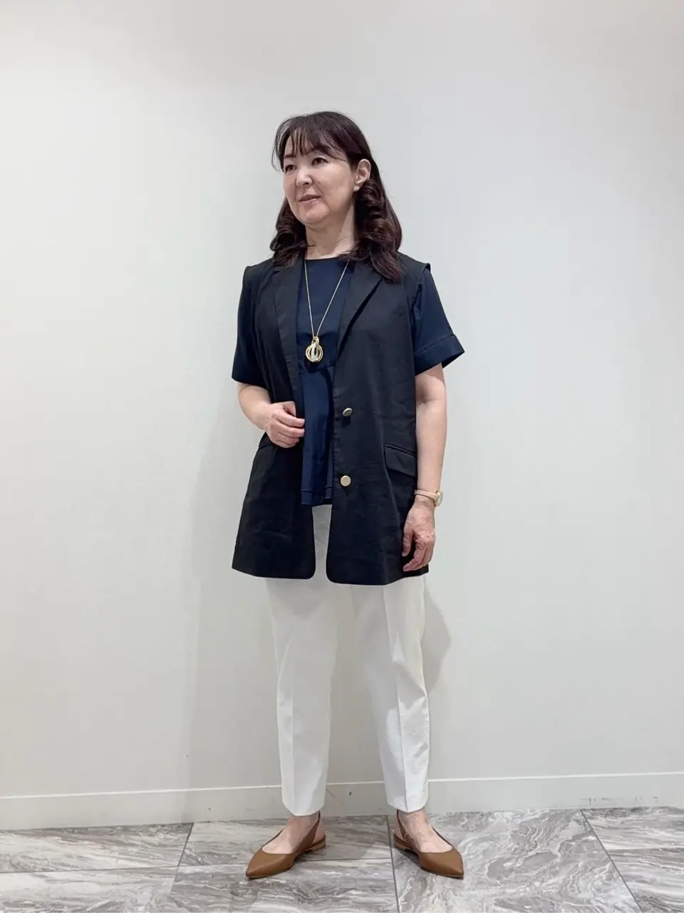 自由区 白戸 コーディネート画像