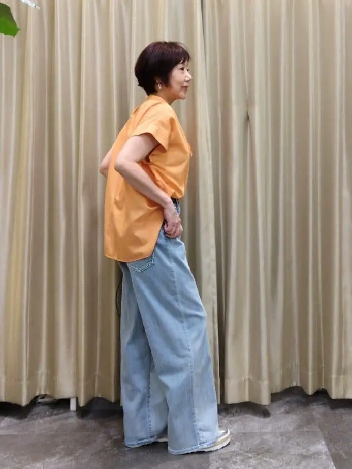 自由区 鶴田 コーディネート画像