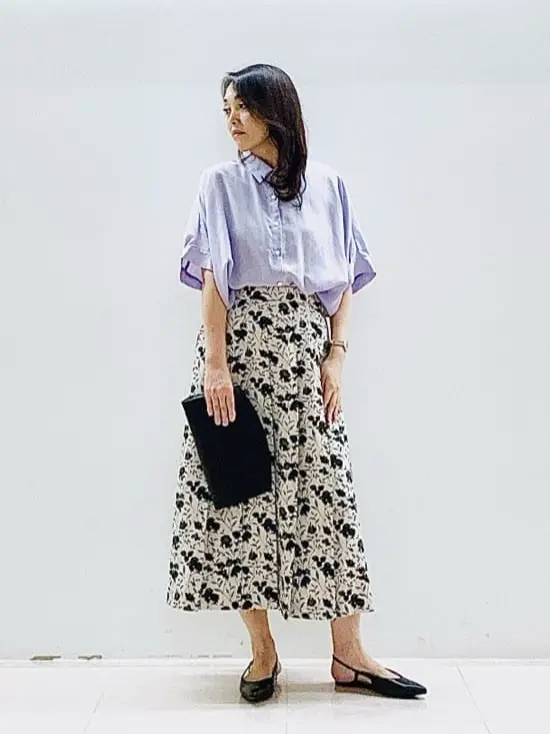 自由区 スタッフ コーディネート画像