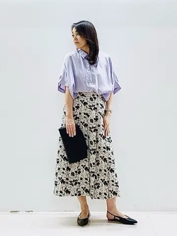 自由区 スタッフ コーディネート画像