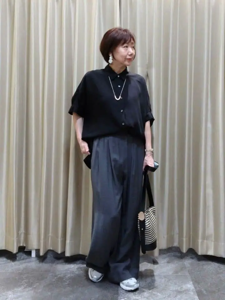 自由区 鶴田 コーディネート画像