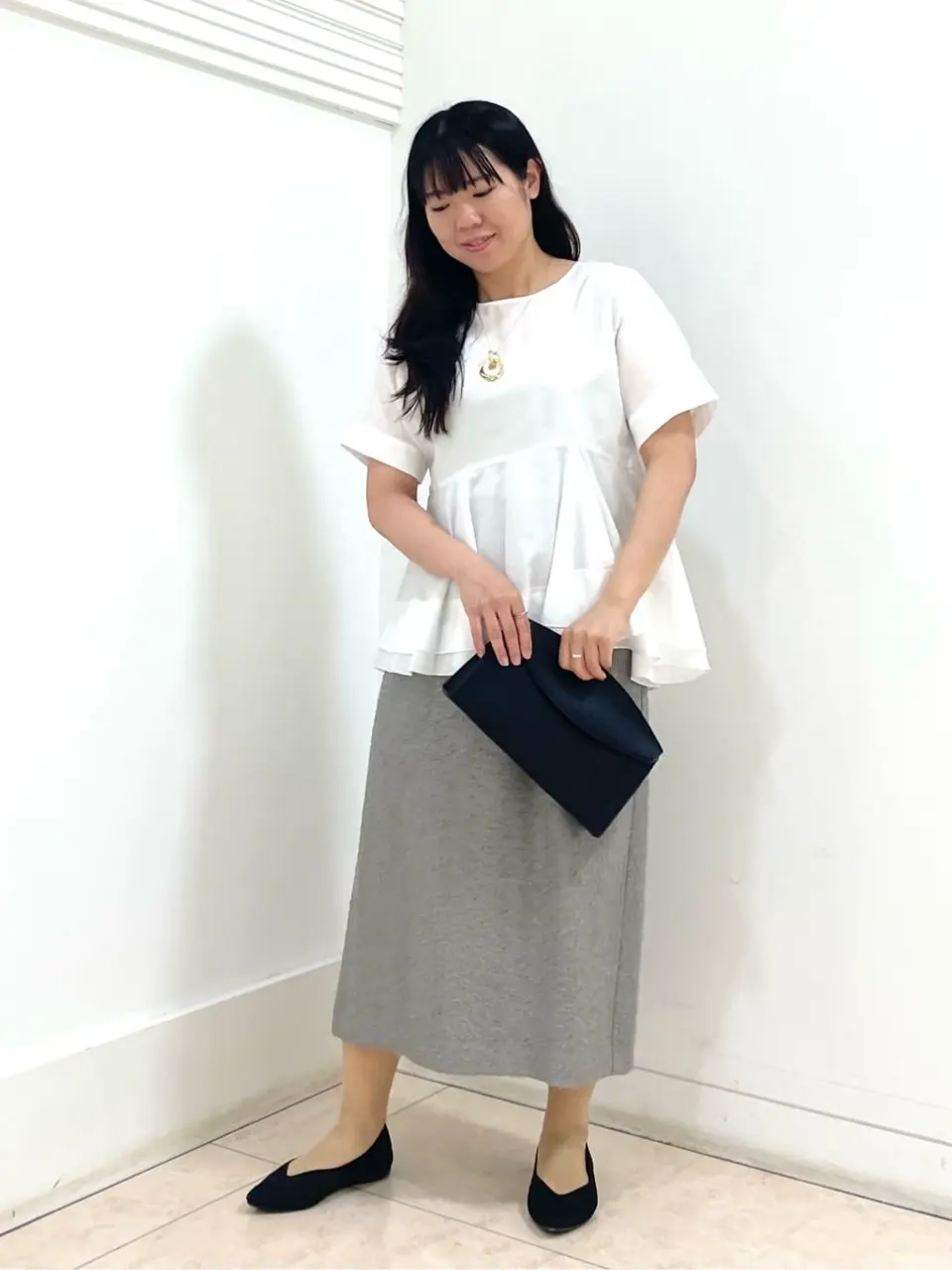 自由区 misato コーディネート画像