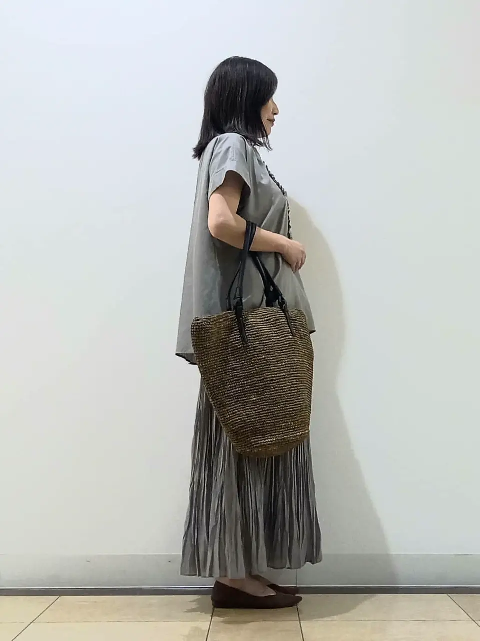 自由区 中川 コーディネート画像