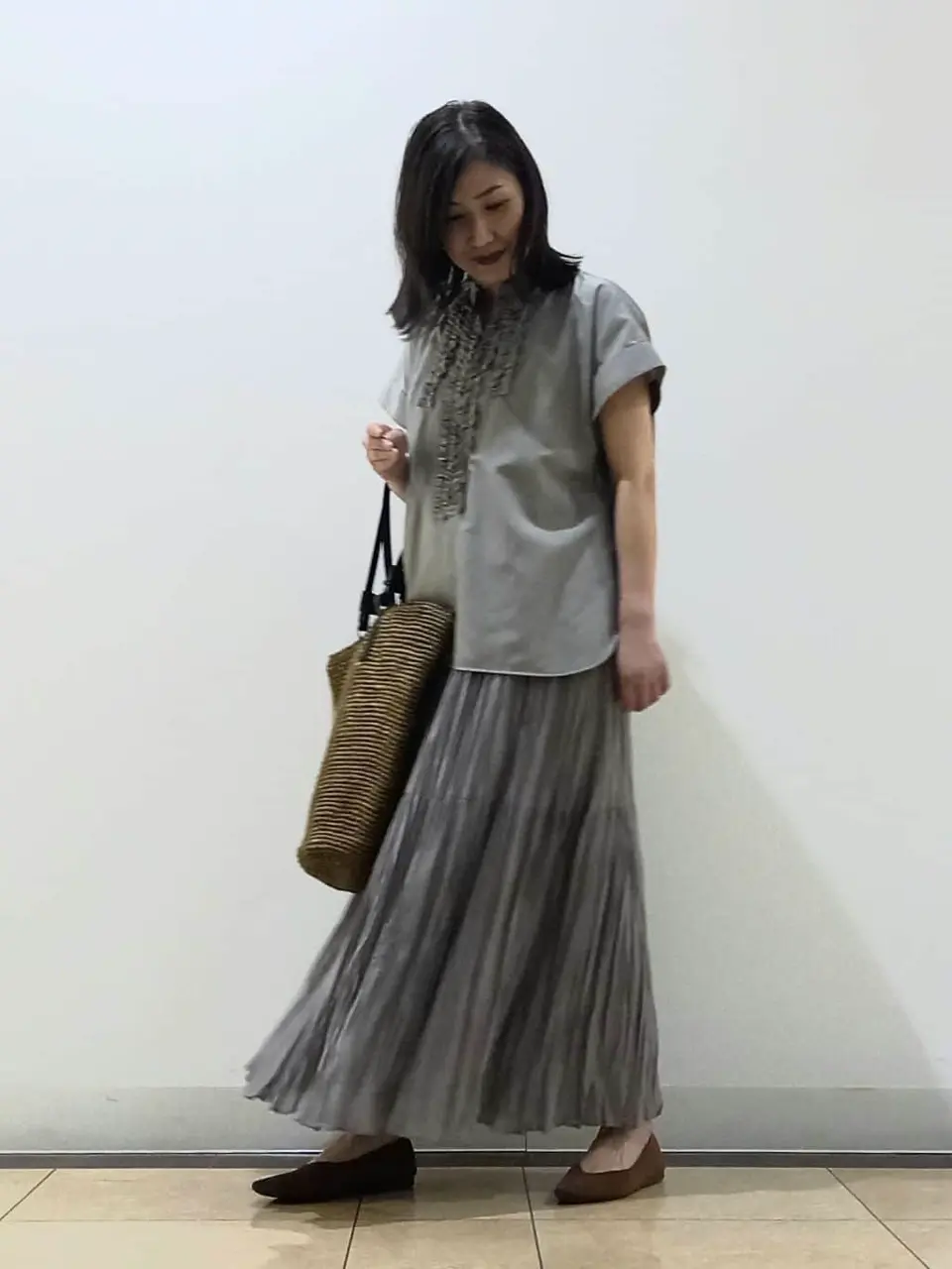 自由区 中川 コーディネート画像