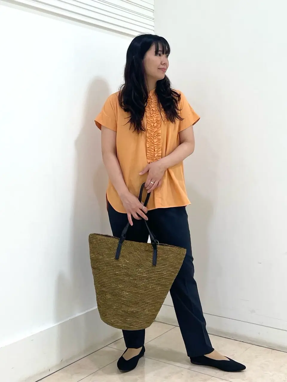 自由区 misato コーディネート画像