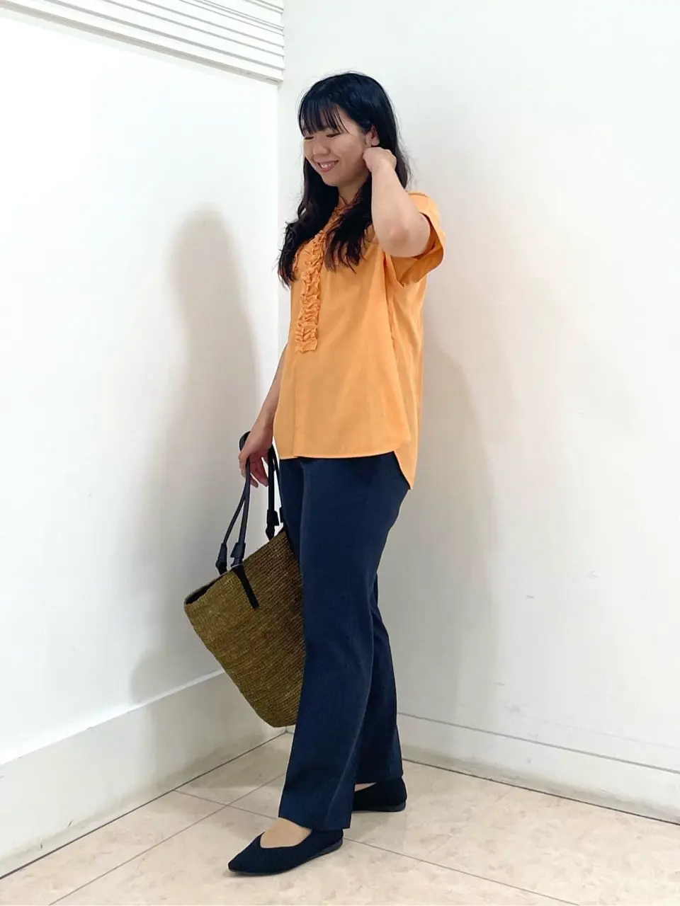 自由区 misato コーディネート画像