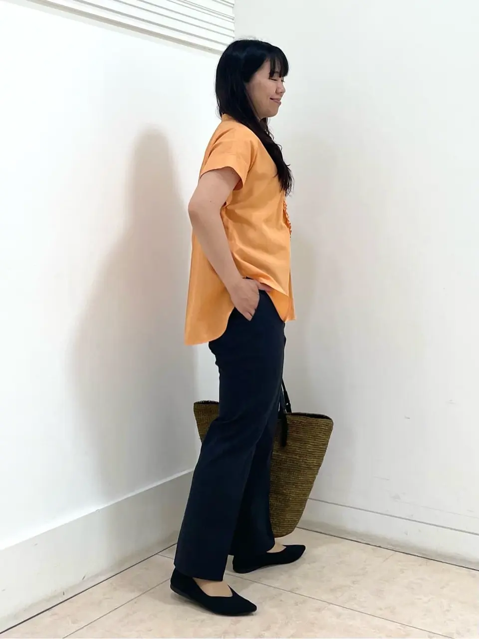 自由区 misato コーディネート画像