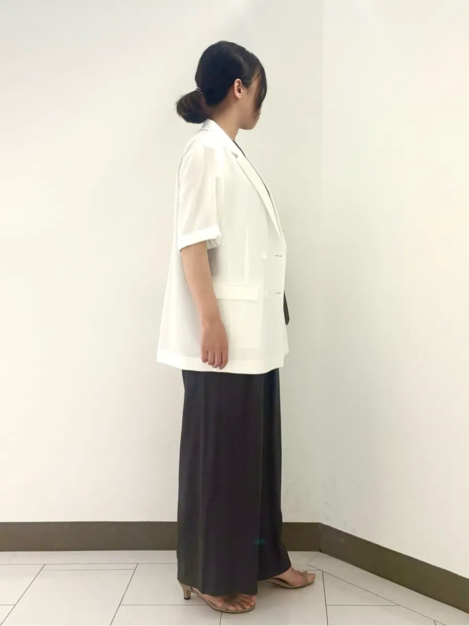 自由区 南 コーディネート画像