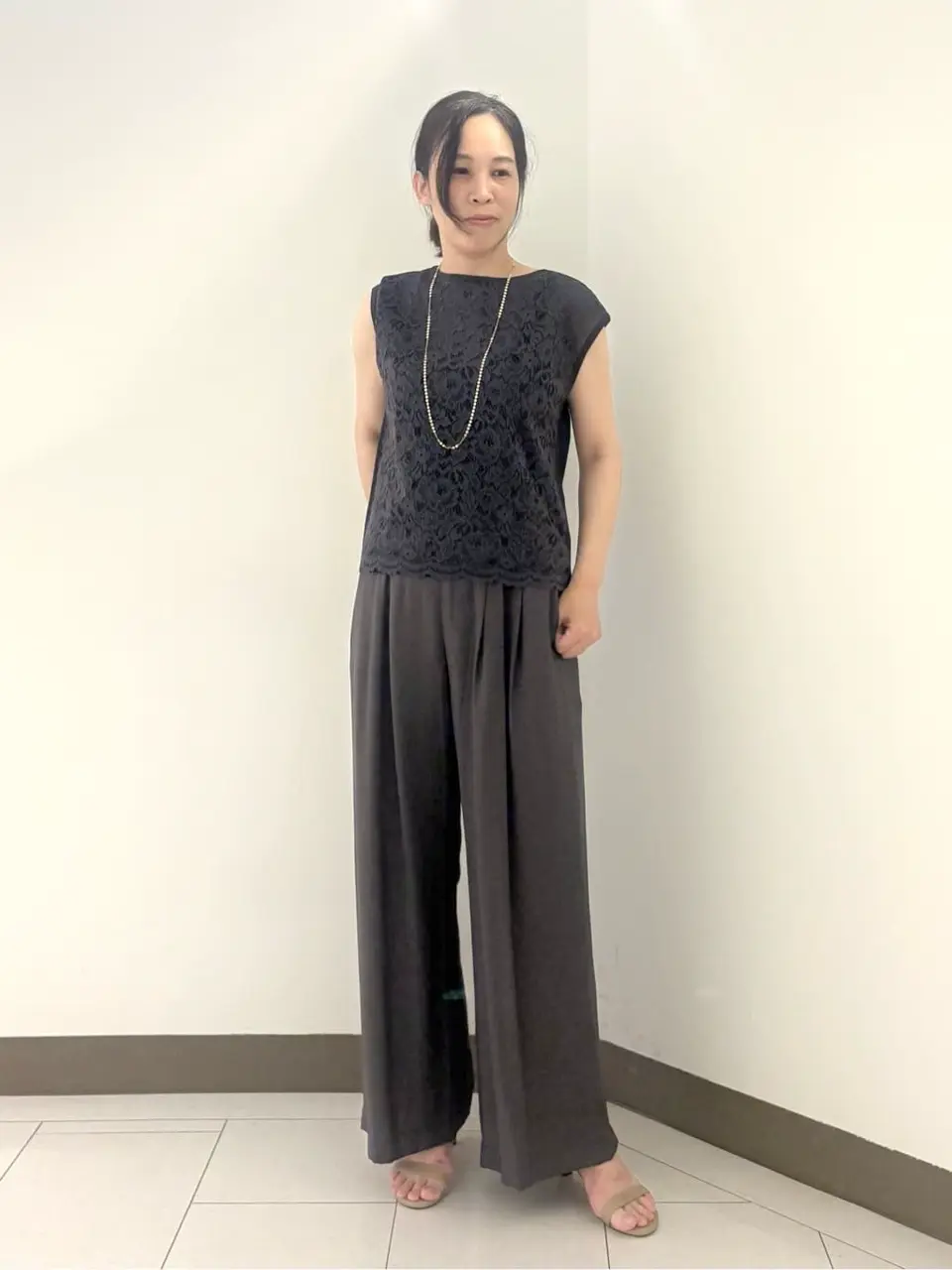 自由区 南 コーディネート画像