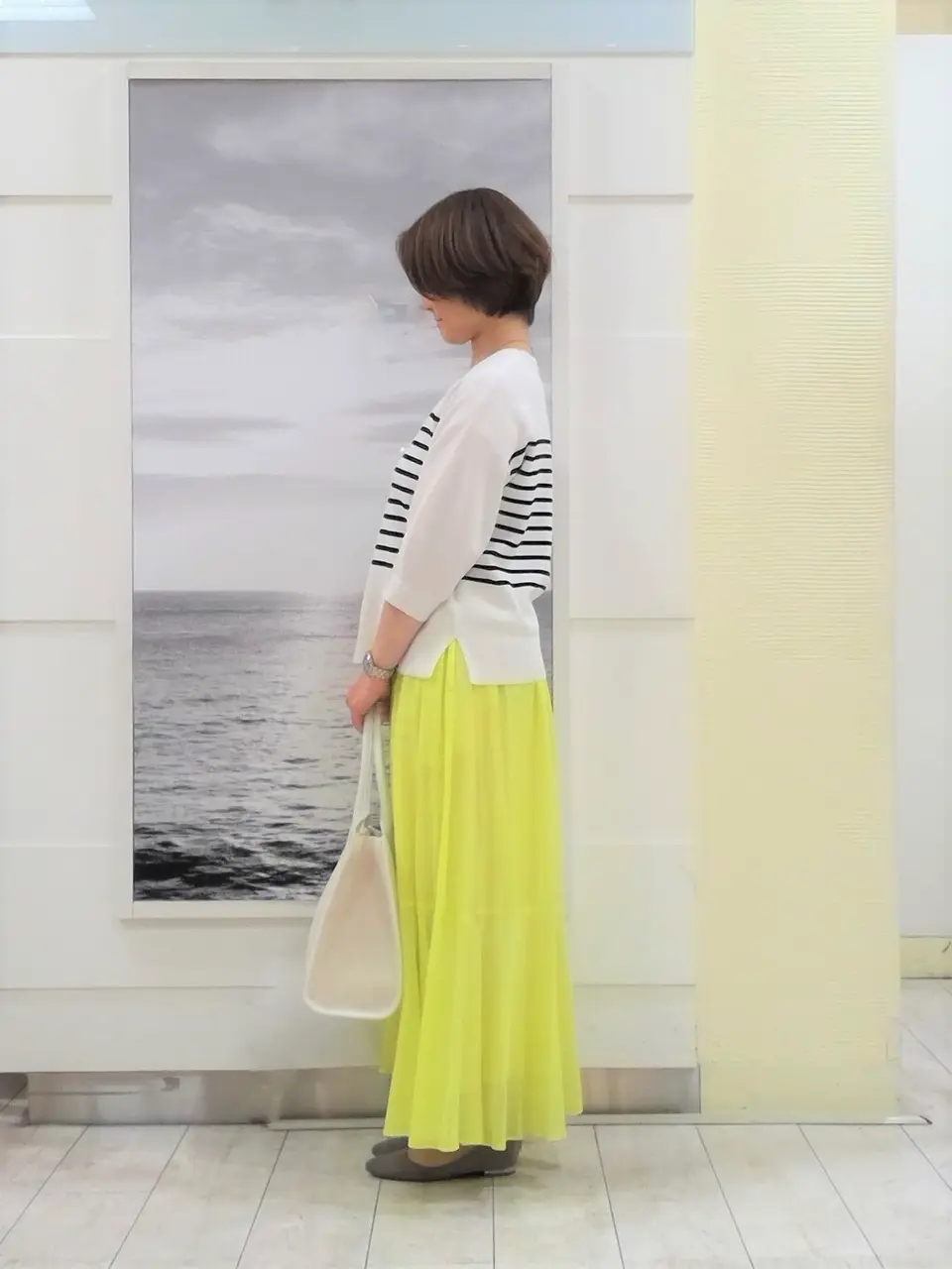 自由区 中鉢 コーディネート画像