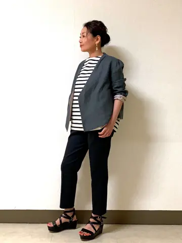 自由区 坂本 コーディネート画像