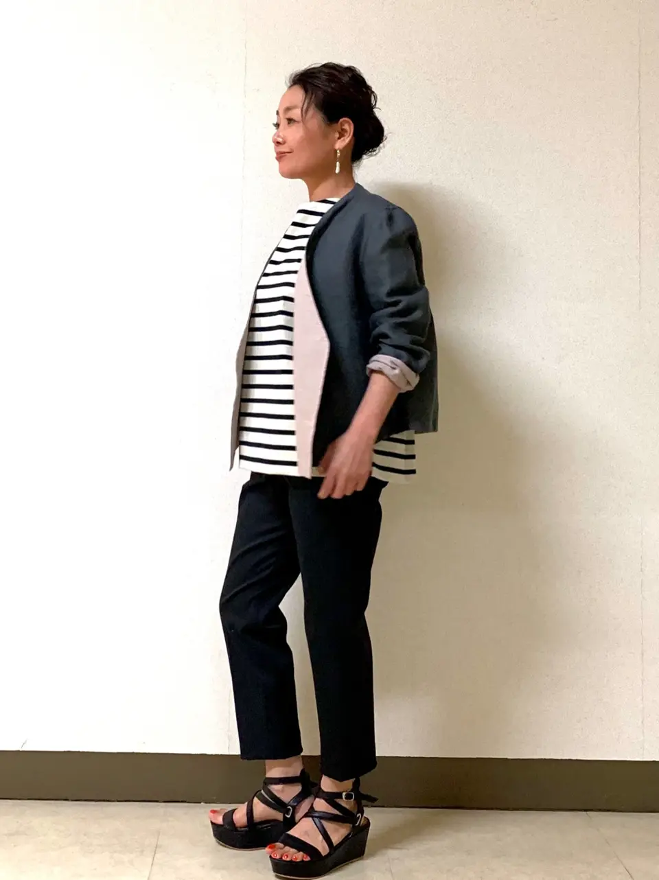 自由区 坂本 コーディネート画像