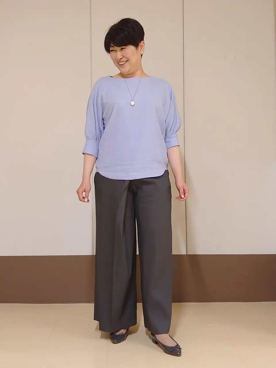 自由区 田中 コーディネート画像