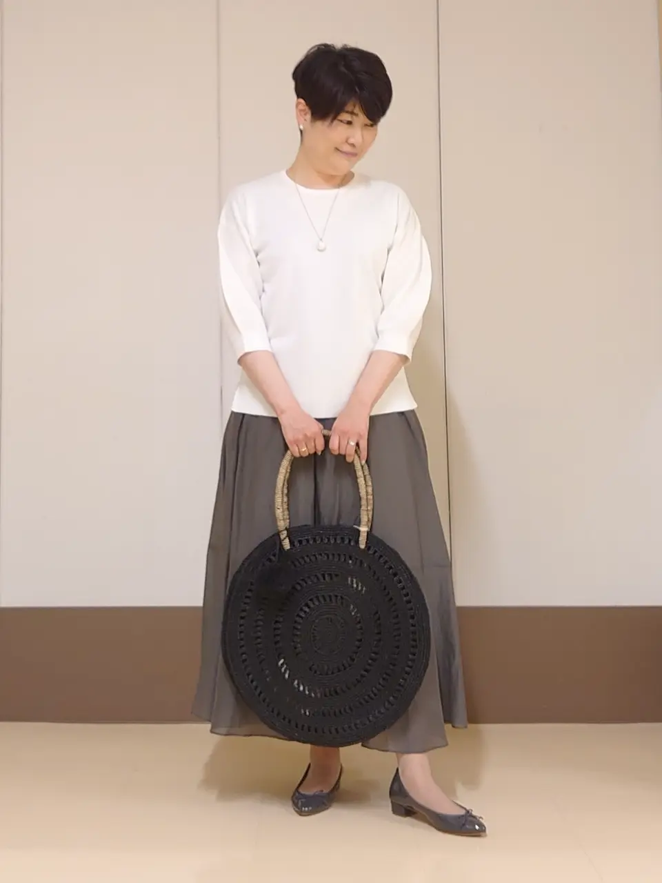 自由区 田中 コーディネート画像