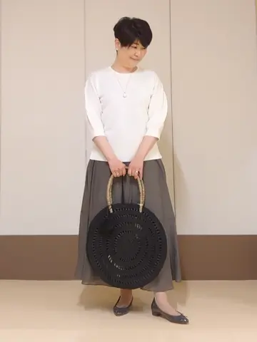 自由区 田中 コーディネート画像