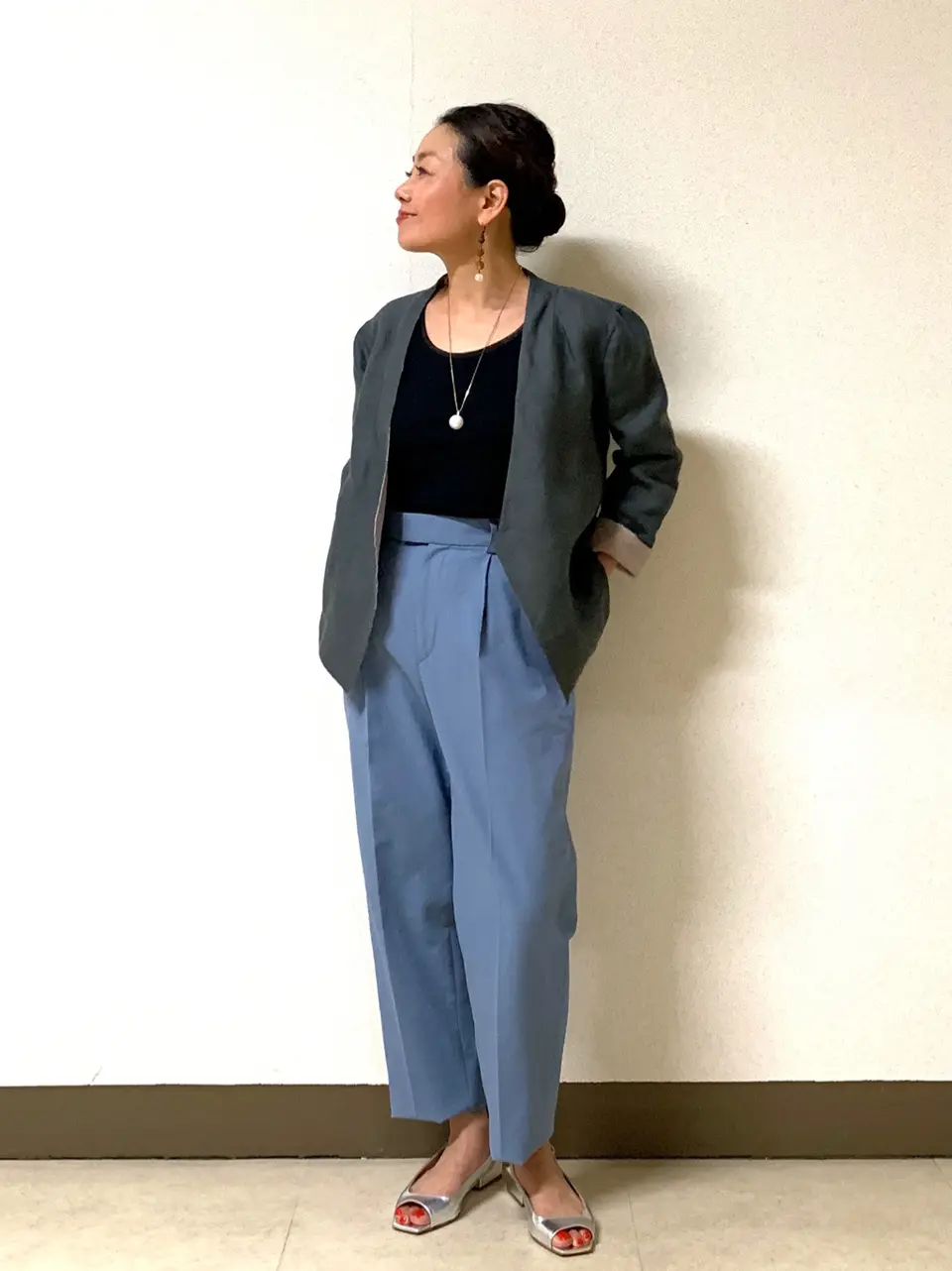 自由区 坂本 コーディネート画像