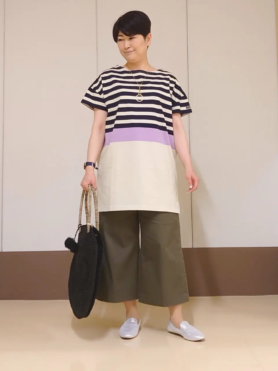 自由区 田中 コーディネート画像