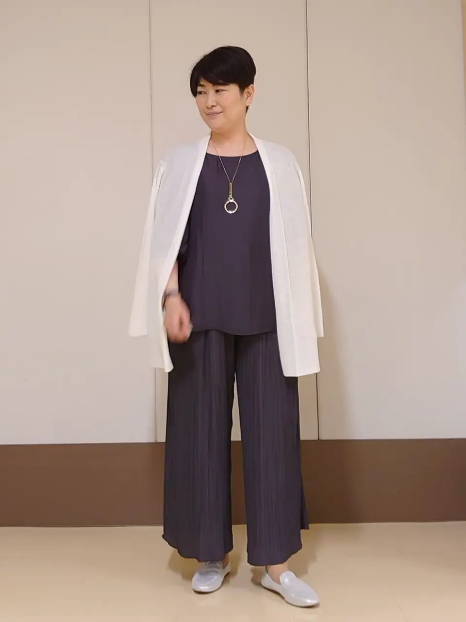 自由区 田中 コーディネート画像