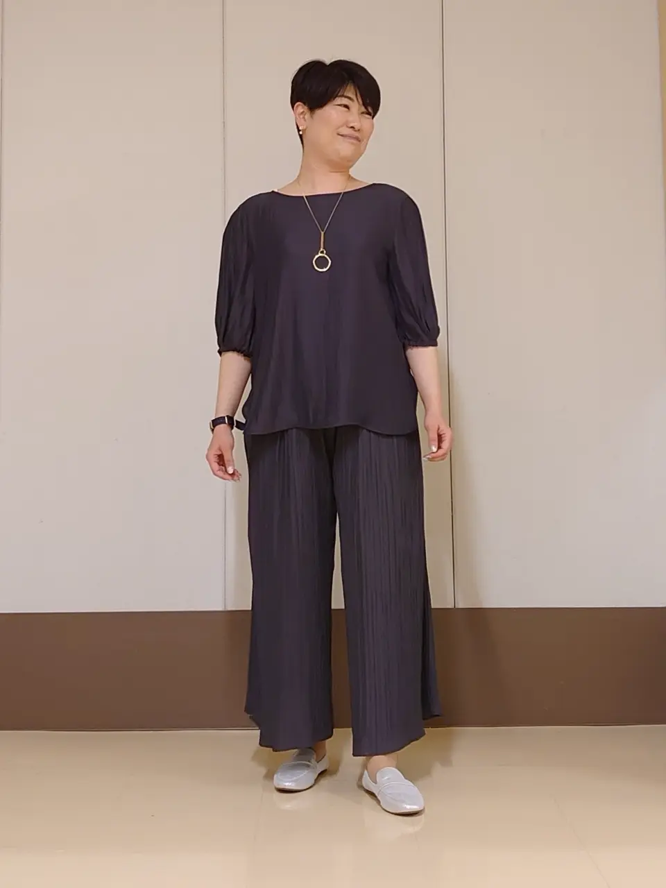 自由区 田中 コーディネート画像