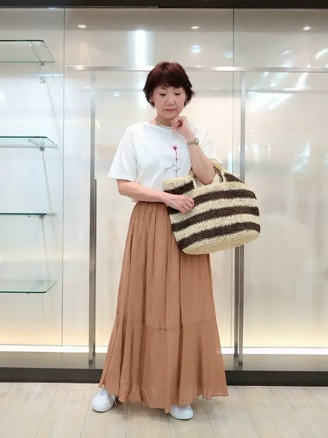 自由区 鶴田 コーディネート画像