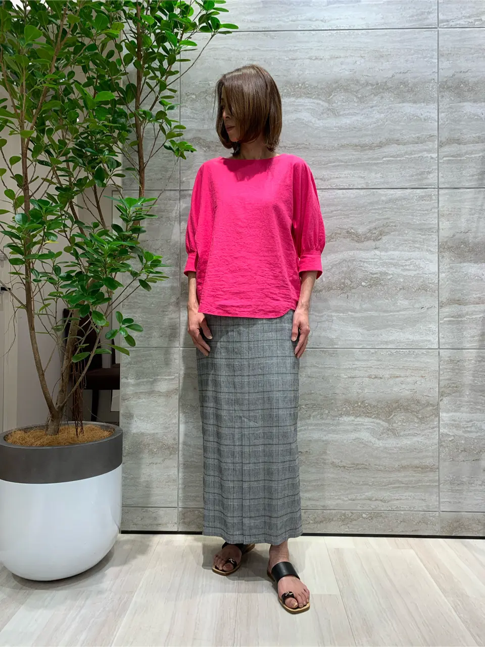 自由区 Ishii コーディネート画像