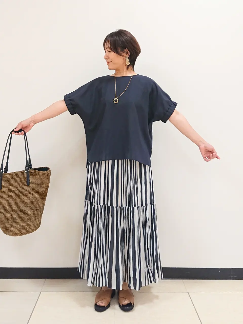 自由区 近藤 コーディネート画像