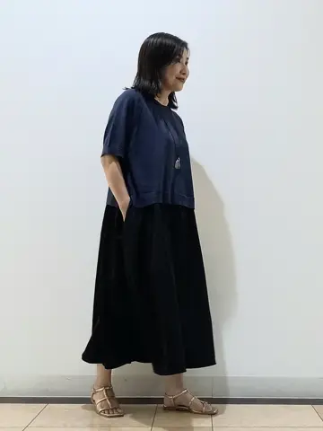 自由区 中川 コーディネート画像