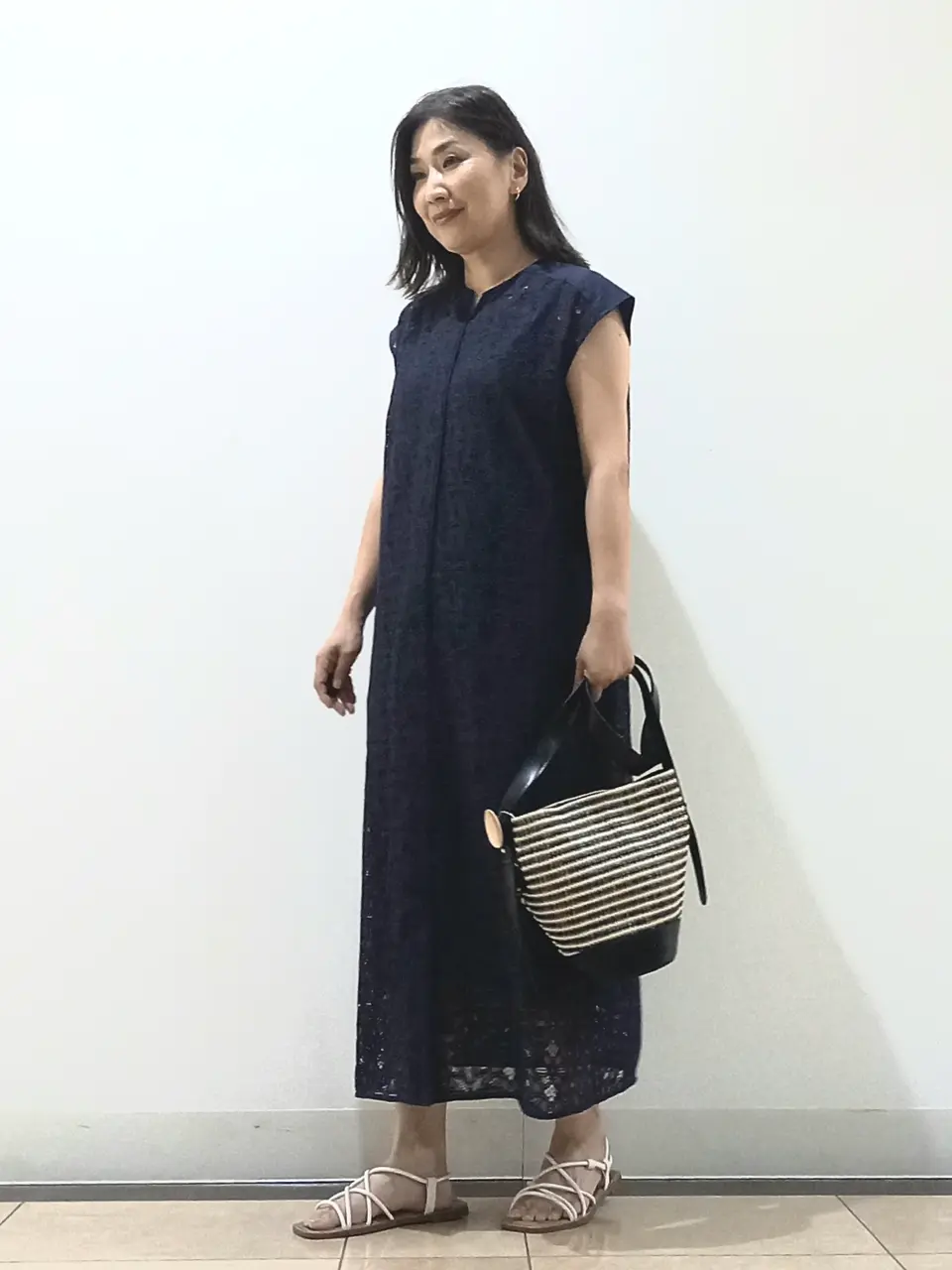 自由区 中川 コーディネート画像