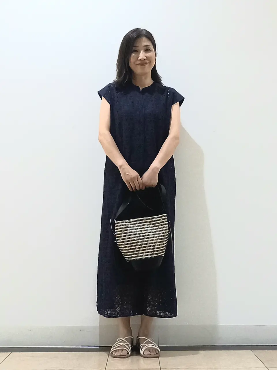 自由区 中川 コーディネート画像