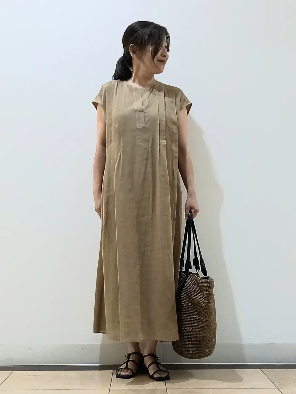 大きいサイズ46＊２３区 インド綿 ガーター編み トップス＊自由区組曲ICB 公式】L Selection | ファッション通販サイト[オンワード