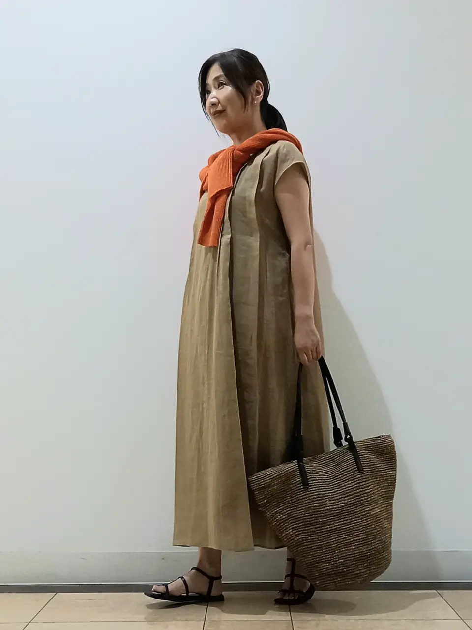 自由区 中川 コーディネート画像