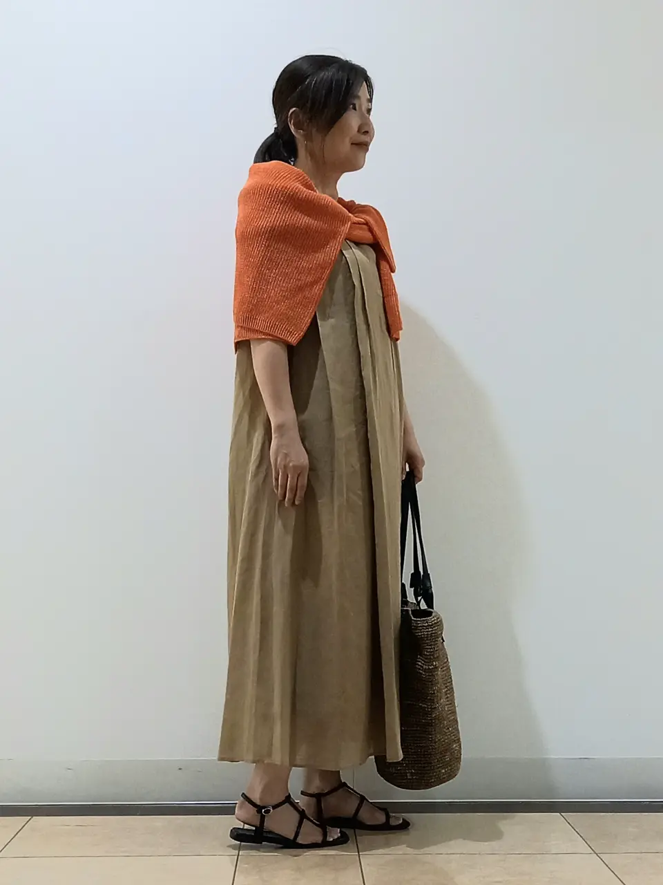 自由区 中川 コーディネート画像