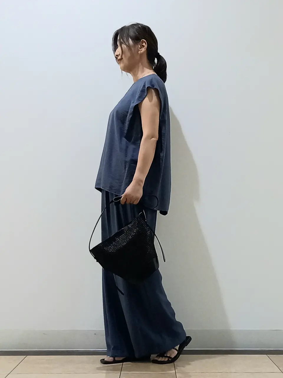 自由区 中川 コーディネート画像