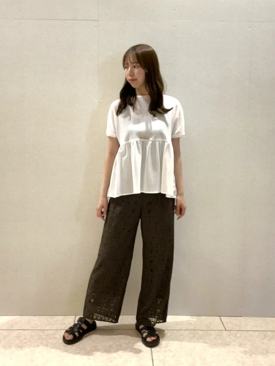 自由区 森川 コーディネート画像