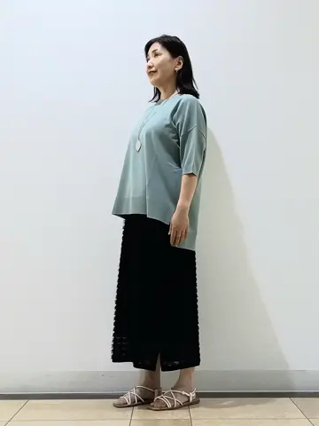 自由区 中川 コーディネート画像