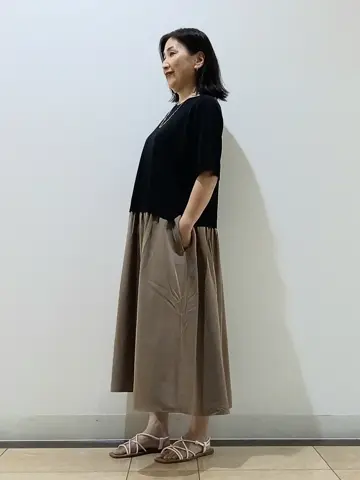 自由区 中川 コーディネート画像