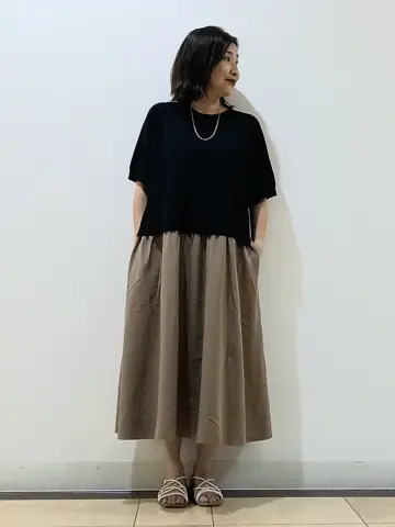 自由区 中川 コーディネート画像