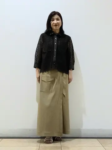 自由区 中川 コーディネート画像